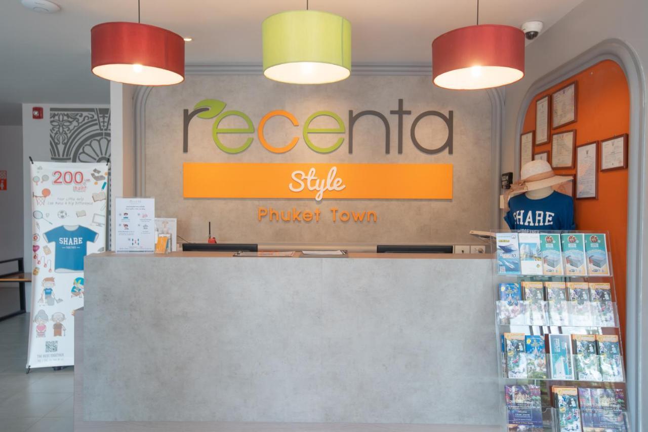 Recenta Style Phuket Town Hotell Exteriör bild