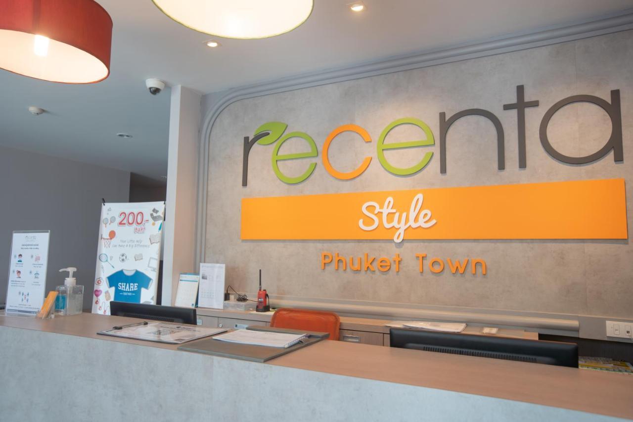 Recenta Style Phuket Town Hotell Exteriör bild