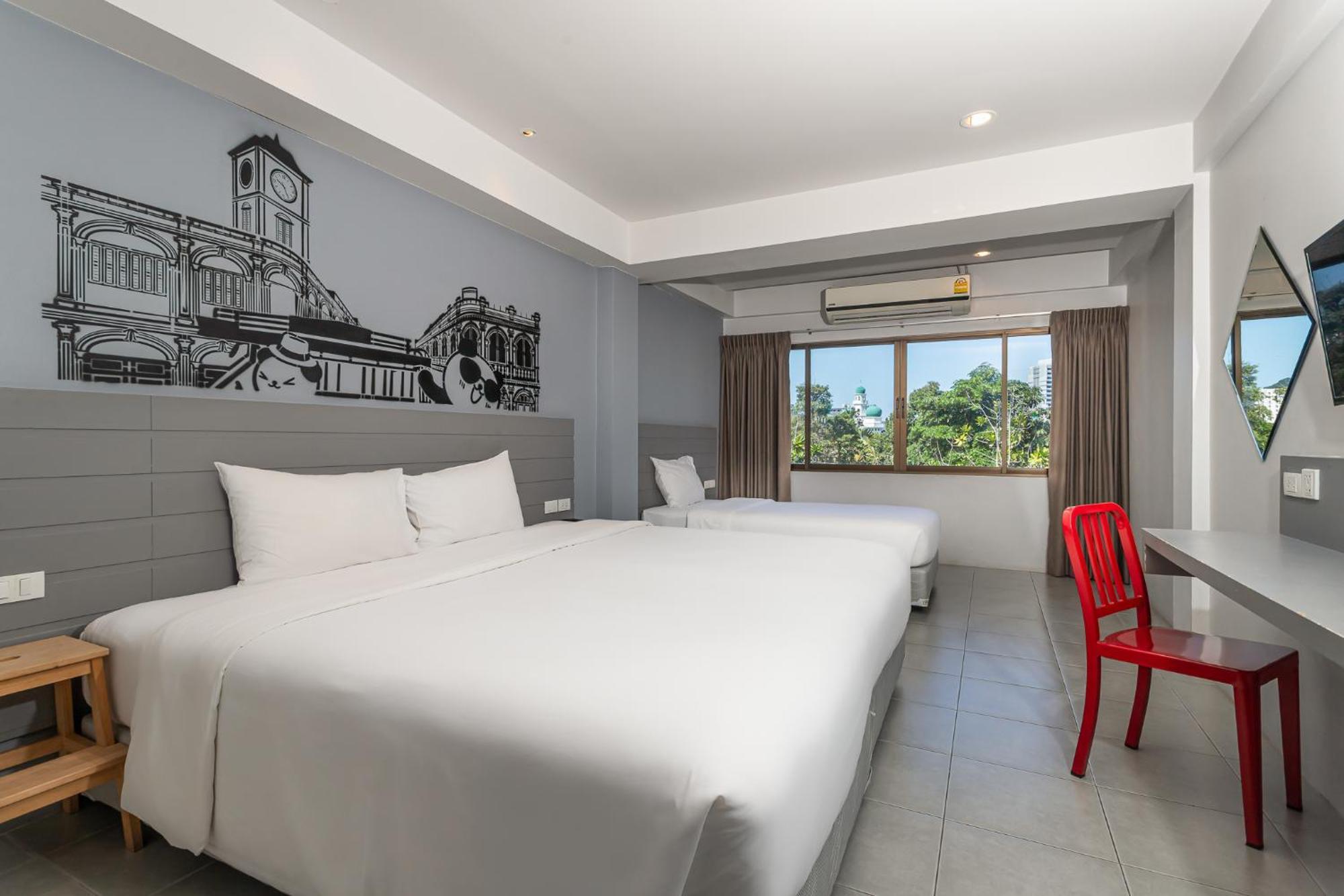 Recenta Style Phuket Town Hotell Exteriör bild